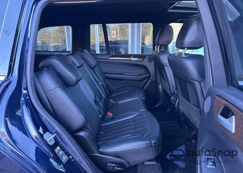 2017 Mercedes-Benz Gls 450 4Matic z USA, uszkodzony, nr VIN 4JGDF6EE9HA873755